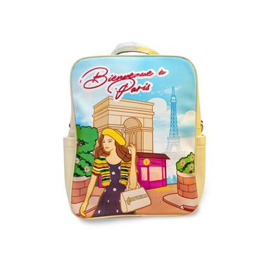 Creme Paris Laptop backpack with shoes
